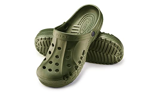 ESTRO Gartenclogs Herren Gartenschuhe Damen - Gartenclogs Damen Unisex Leicht Gummischuhe Sommer Garten Clogs Herren A78 (41, Grün)
