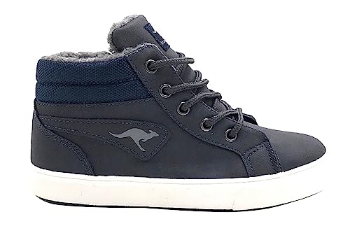 KangaROOS Unisex Kinder Kavu I Sneaker, Blau, 35 EU