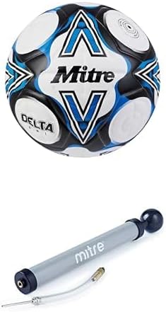 Mitre Unisex Soccer Ball Professional, FIFA Quality Approved Unisex Soccer Ball Pump