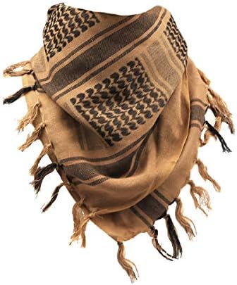 Percy Perry Military Scarf Cotton Shemagh Keffiyeh Tactical Desert Scarf Wrap