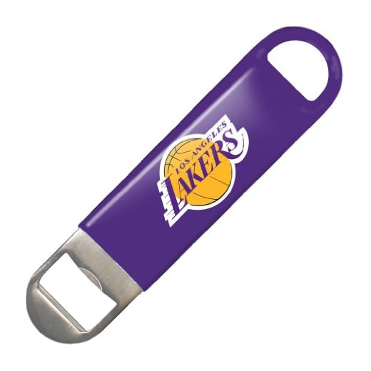 NBA Los Angeles Lakers Vinyl Covered Long Neck Bottle Opener