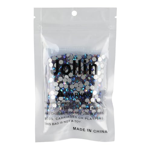 Image of Jollin Crystal Flatback Rhinestones for Crafts 4.8mm SS20, Light Purple AB | Glue Fix, 1440pcs Glass Rhinestones for Bedazzling, Clothes, Tumblers, Nail Art, Shoes, Bags, Caps & Accessories Decoration