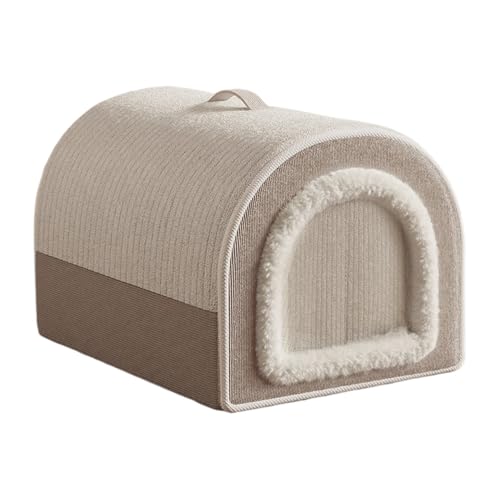 Tapis d'hiver pour chaton idéal pour le salon avec son couchage fermé en peluche - 2
