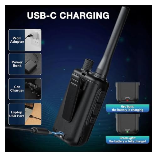 Mini walkie talkie compatible con BAOFENG de largo alcance y programación Bluetooth 5RMini 5