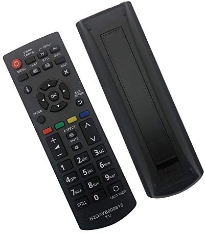 New Replacement Panasonic TV Remote Control N2QAYB000815 for Panasonic Viera tv Remote control SMART LCD LED TV TX-L32B6E TX-L42B6E TX-L50EM6B TX-P50X60E TXL32EM6E TXL39B6E - NO SETUP REQUIRED