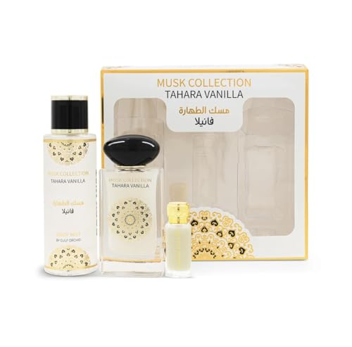 Coffret Musk Collection Tahara Vanilla parfum femme musc blanc vanille