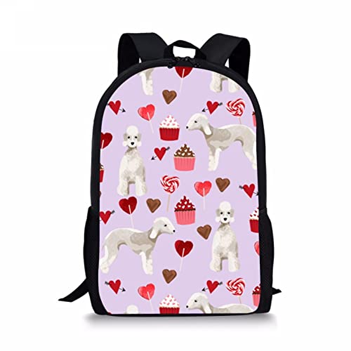 Unisex Print Large Dog Backpack For Kids Elementary Student Boys Girls Travel Bagpack Children School Bags A