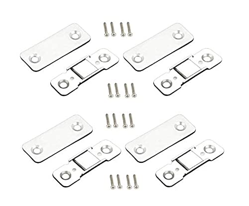 MHS Ultra Slim Magnetic Door Catcher Stopper for Cupboard Drawer with Screw (Vertical Type, Pack of 4) (B09MLSN9FT) Amazon Price History, Amazon Price Tracker