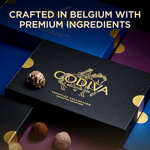 Godiva Patisserie Belgian Chocolate Truffles Gift Box, Dessert, 24 Pc - image 4