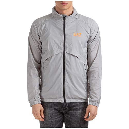 Emporio Armani EA7 Herren Winterjacke Natural Grey M