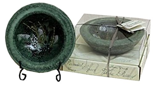 Habersham Candle Company Wax Pottery Vessel - Home Fragrance Without a Flame - Evergreen