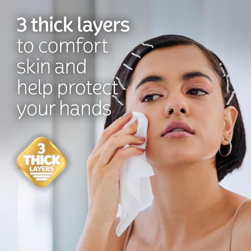 Image of Trusted Care Facial Tissues, 4 Big Boxes, 230 Tissues Per Box - 2-Ply, Soft & Absorbent (920 Total), Packaging May Vary.