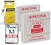 PATONA 2X NB-4L Akku 600mAh Ersatzakku kompatibel mit Canon Digital Ixus 30 40 50 70 75 100 110 115 130 is 220 HS 265 PowerShot SD 30 200 400 450 750 ELPH 100 300 310 330 HS LEGRIA Mini VIXIA NB4L