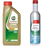 Castrol EDGE 5W-30 M Engine Oil 1L + Castrol Engine Shampoo 300mL