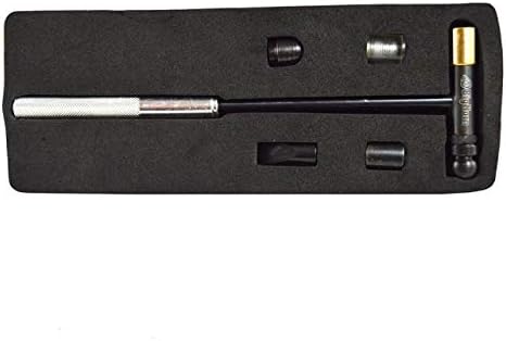 Big Horn 19095 6PC Mini Hammer Set with Interchangeable Heads for Many Personal & Job Related Uses