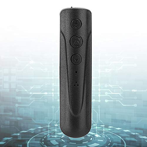 Receptor de áudio sem fio Bluetooth, suporte preto 2 em 1 número telegráfico com suporte adaptador B