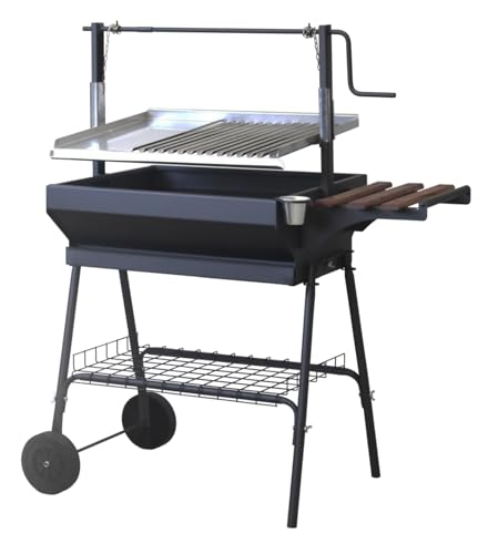 IMEX EL ZORRO 71770 - BARBACOA CON PARRILLA-PLANCHA 112x49x110 CMS.