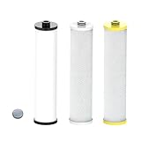 Waterspecialist WS851 Replacement for Aquasana® AQ-5300+R Under Sink Water Filter, Aquasana® Filter Replacement, 800 Gallons, Reduce 99% of Chlorine, Taste and Odor, 3 Filters
