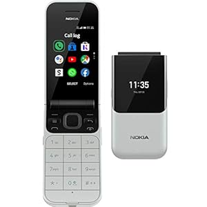 Nokia 2720 Flip Klaptelefoon – Gebruiksvriendelijk, Grote Knoppen en Tekst – Voorzien van 4G Internet – Lange batterijduur – Compact en Sterk – Incl. Noodknop – Dual SIM – Grey