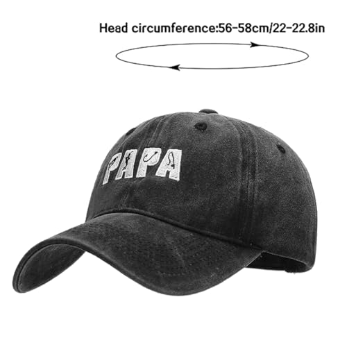 Image of XYIYI Vintage Washed Distressed Baseball Cap Adjustable Cotton Dad Hat for Women Men
