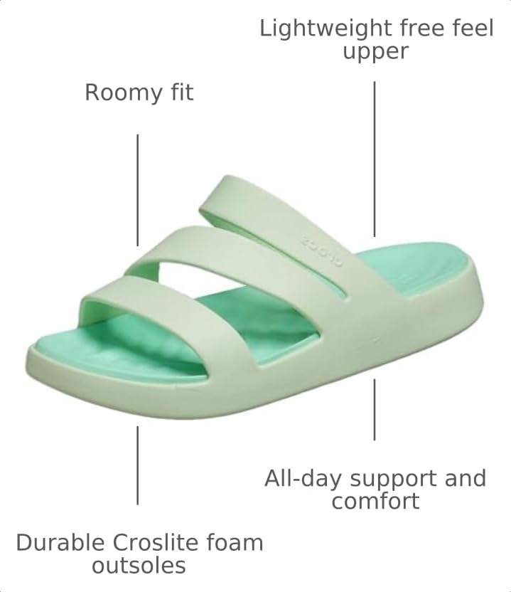 Image of Crocs Women Getaway Strappy Sandals