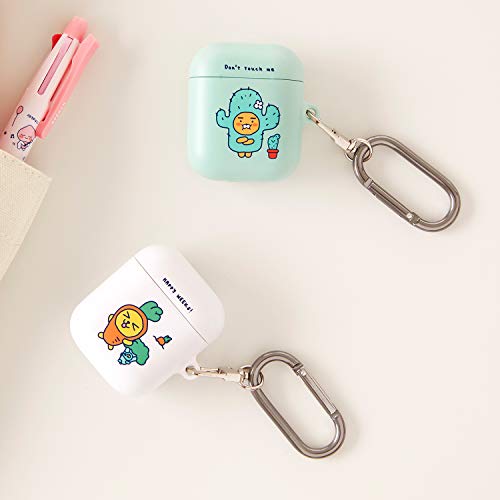 Kakao Friends Official- Happy Week Airpods Case, Compatible With Apple Airpods (Muzi And Con) #TOP3