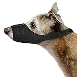 Weebo Pets Sicherheits-Maulkorb aus atmungsaktivem Nylonstoff, Größe M