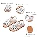 Kiderence Toddler Girls Sandals Little Girls Kids Summer Shoes Toddler White Sandals Size 11