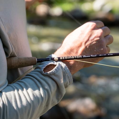 Image of Redington Classic Trout Freshwater Fly Fishing Rod - Moderate Action 4-Piece Fly Rod - Case Included