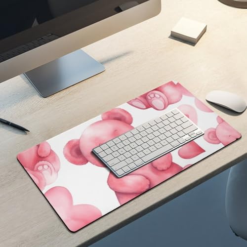 Peach Style Bear Mouse Pad Gaming 60 x 30 cm Antideslizante miniatura 5