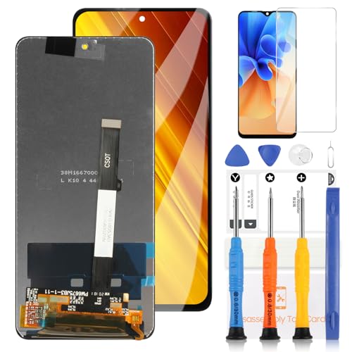 Écran LCD pour Xiaomi Poco X3 et Pro Noir - Kit de Remplacement Complet LADYSON