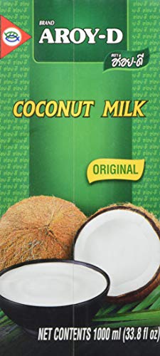 Aroy-D, Leche (con tapa a rosca) - 12 de 1000 ml. (Total 12000 ml.)