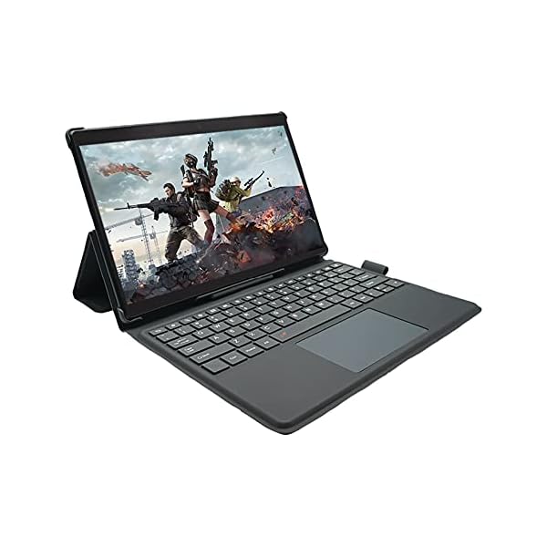 Simbans [3 Bonus Items] TangoTab XL 11.6 Inch Tablet and Keyboard, 2-in-1 Mini Laptop, Android 10, 4 GB RAM, 64 GB Storage, Mini-HDMI, 8MP Camera, USB, GPS, Dual WiFi, Bluetooth Computer PC - TLXL