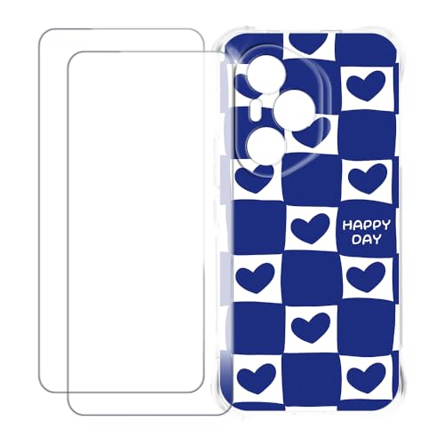 UOGNADGD Huawei Honor 400 Pro 5G Global �Ƃ̌݊������� �J�X�^���J���t���P�[�X�{�����K���X�ی�t�B����2���t�� ? �Ռ��z�������h�~ (���n�[�g)