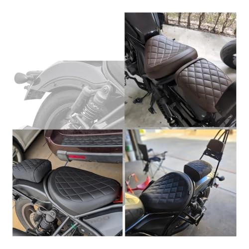 Cojín de asiento para Rebel CMX 1100 delantera y trasera 2021-2025 5