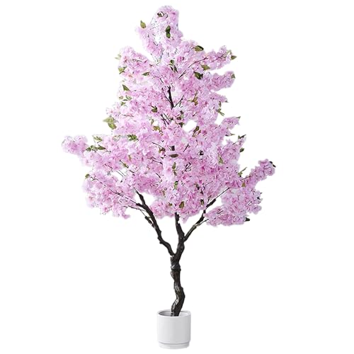 Cerisier artificiel en fleurs intérieur pour embellir sans eau - 2