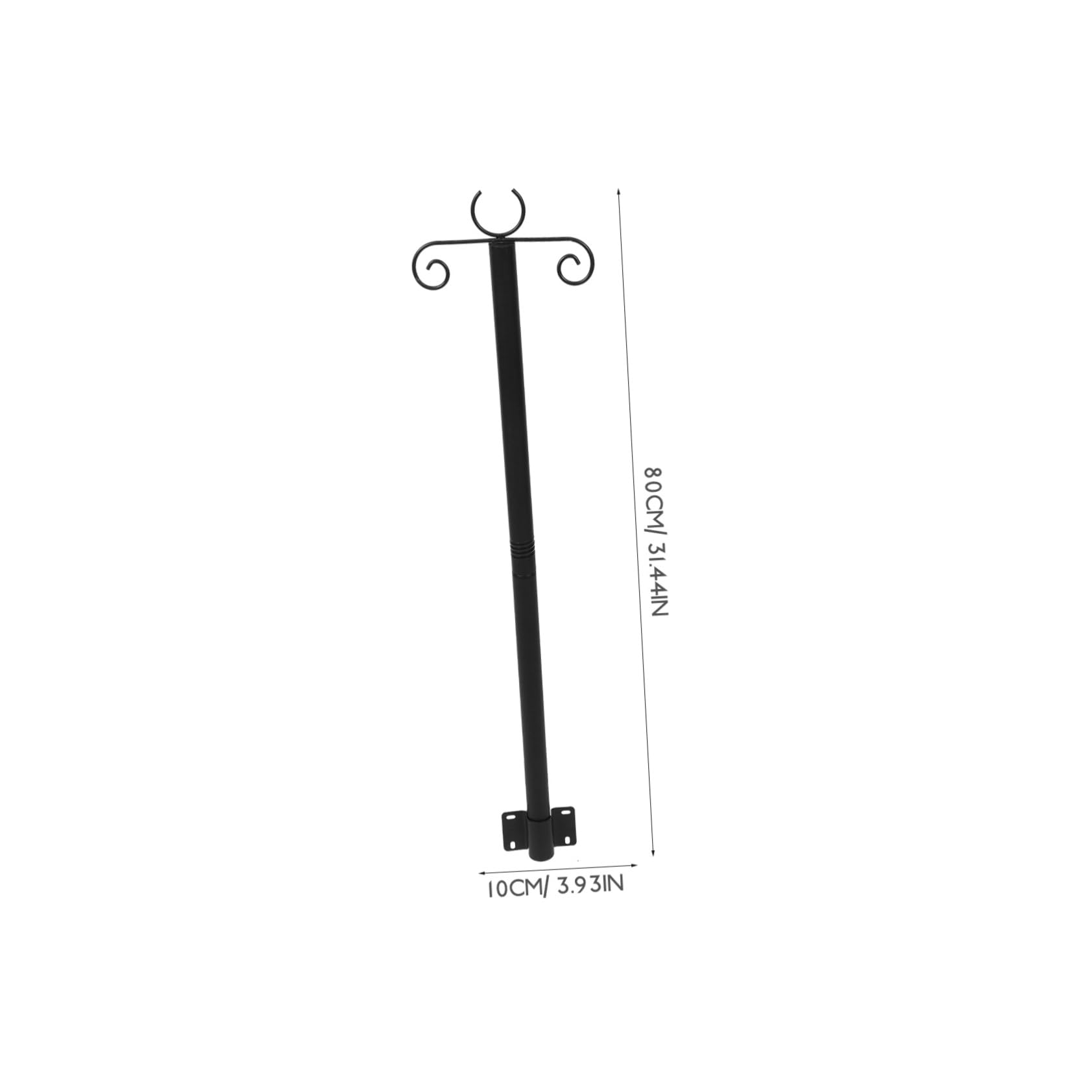 Yardwe 2sets Pali per Luci Corda Esterne in Pali Sospesi Supporti per Mangiatoie per Uccelli Accessori per Illuminazione Esterna della Luce Ganci per Esterni Comodi