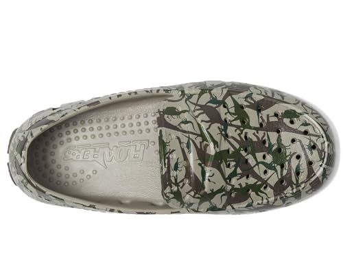 Image of Floafers Kids Unisex Prodigy Driver Print (Big Kid) Khaki Dino Camo 4 Big Kid M