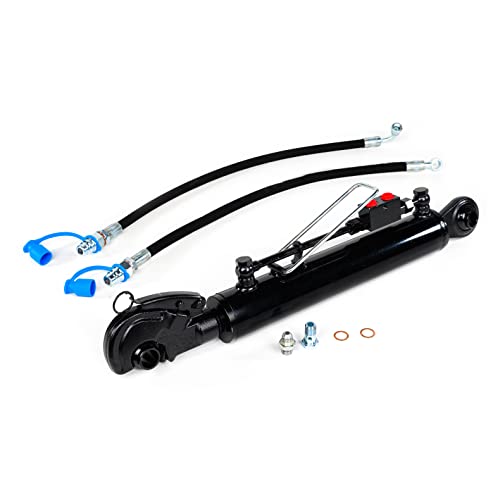 Hydraulischer Oberlenker Kat. 2-2 (570-790 mm) mit Sperrblock und Schläuchen