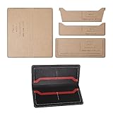 WUTA Acrylic Pattern for 8 Card Slots Long Wallet Templates Set WT865