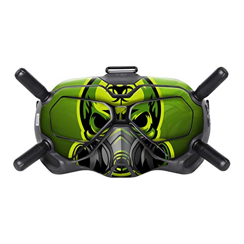 FPV Goggles V2 Skin Wrap for DJI Goggles V2 for Drone Racing Immersive Experience, FPV Goggles V2 Accessories PVC Sticker Decal (Ghost)