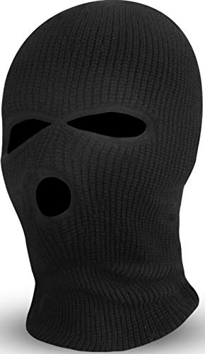 iMounTEK Knitted Full Face Winter Skiing Balaclava Mask. Windproof Cold Weather Thermal Hood Face Mask, Neck Gaiter Warmer & Motorcycle Helmet Liner for Snowboard/Outdoor Sports/Cycling/Motorcycle