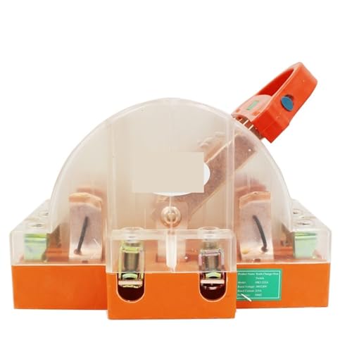 Interrupteur en cuivre 4P 225A double jet domestique transparent de haute qualité