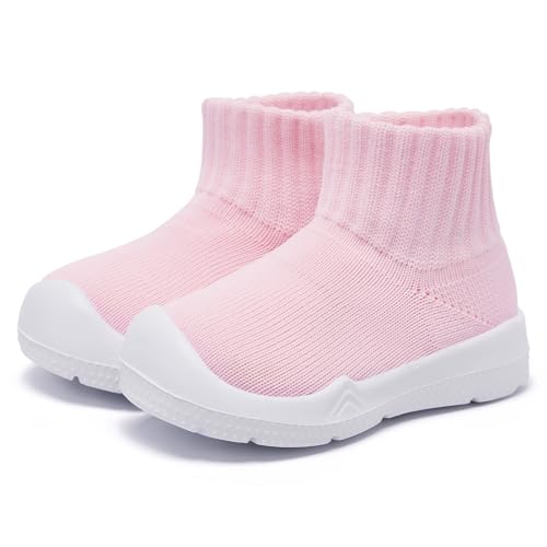 Image of MORENDL Toddler Sock Shoes Baby Walking Shoes Infant Slippers Boys & Girls Non-Slip Sneakers