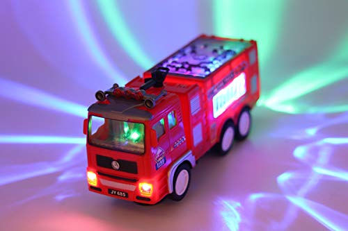 purple fire truck toy
