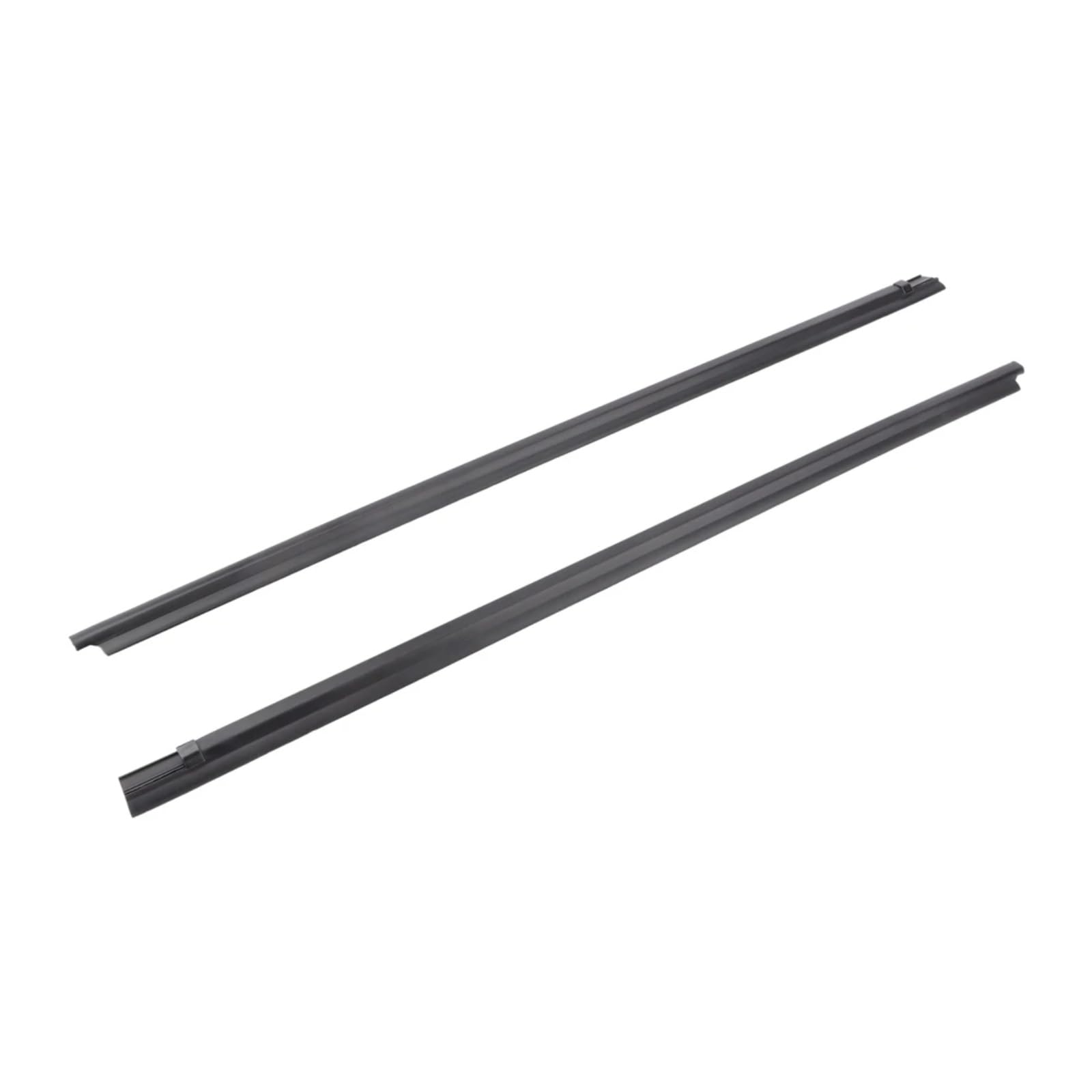 Glilar One Color Automotive Window Seals Compatible With Toyota For Hilux Sr5 For Vigo Mk6 Pickup Double Cabin 2-Door 2005-2015 2Pcs Window Glass Seals Belt Weather Strips