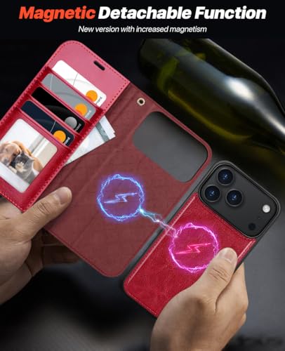 Étui iPhone 17 Pro Max antichoc magnétique détachable avec blocage RFID - 4