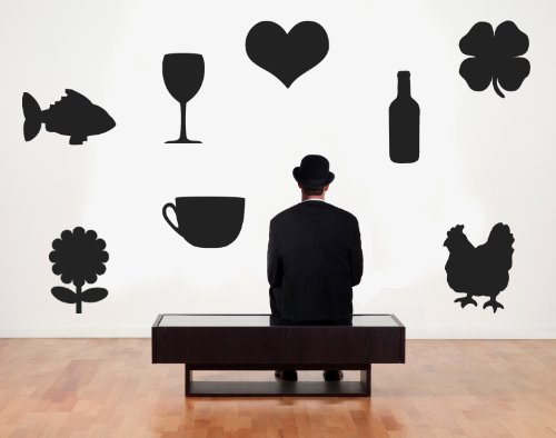 Securit Silhouet Fles Shape Board met Krijtmarkering, 0,3 x 19 x 50 cm, Multi-Color - Afbeelding 4