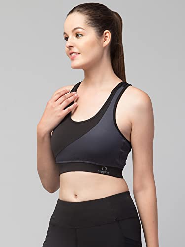 Image of Kopykat Women's Non Padded Wire Free Fourway Lycra Sports Bra