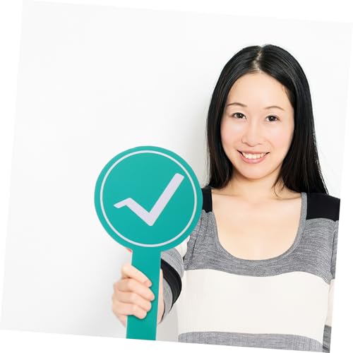 2 unidades paletas votación doble cara para aula miniatura 4